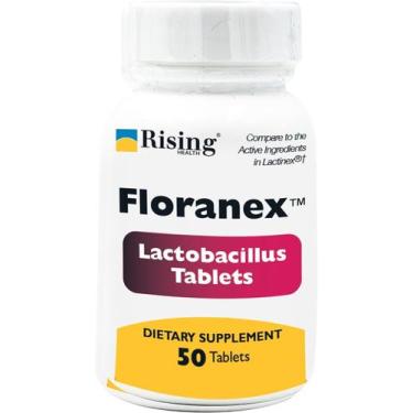 Imagem de Suplemento probiótico Floranex Lactobacillus 50 comprimidos x 2 - RISI