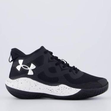 Imagem de Tênis Under Armour Bankshot SE Preto e Branco, 45
