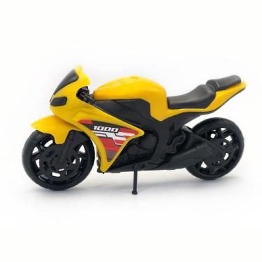 Imagem de Super Moto 1000 Esportiva Pequena - Sortido - Bs toys