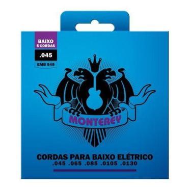 Imagem de Encordoamento Para Contrabaixo Monterey 5 Cordas Emb545  - Monterey By