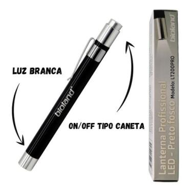 Imagem de Lanterna Caneta Clínica Medical Para Profissionais De Saúde - Bioland,