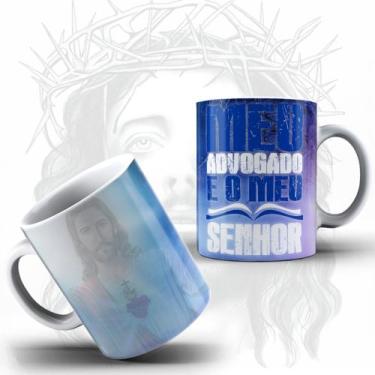 Imagem de Caneca Religiosa  Meu Advogado É O Meu Senhor  Jesus Deus- MEGA OFERTA