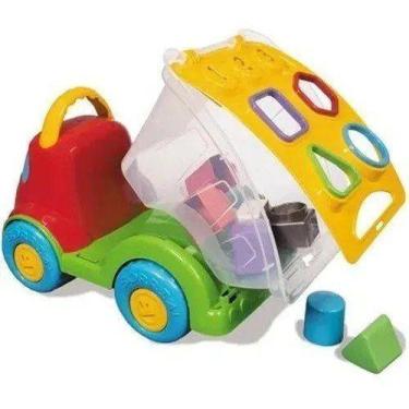 Imagem de Caminhao Baby Land Dino Sabidinho Plus R.3029 Cardoso Toys - BRINQUEDO