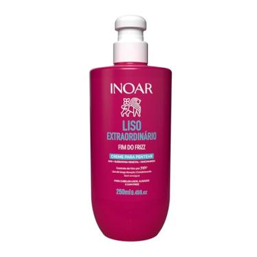 Imagem de Inoar, Liso Extraordinário Creme para Pentear Antifrizz com Brilho Espelhado 250ml