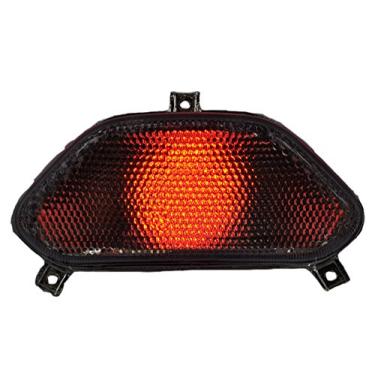 Imagem de Lente fumê luzes traseiras de LED para motocicleta, luz traseira de freio com indicadores de luz de seta integrados para Suzuki 96-99 BANDIT 600 97-00 BANDIT 1200