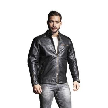Imagem de Jaqueta de Couro HD Preta - Parra Couros, G