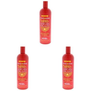 Imagem de Shampoo Creme of Nature Óleo de Argan Moisture Shine 600mL x3