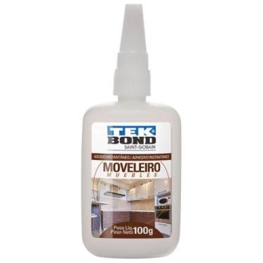 Imagem de Adesivo Cola Instantânea P/ Moveleiro Mdf 100g - Tekbond
