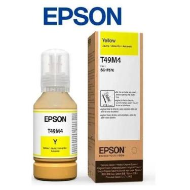 Imagem de Tinta Sublimática Epson T49M120 Amarelo 140ml Original