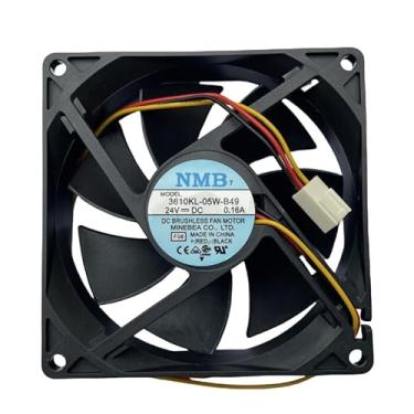 Imagem de Para ventoinha de resfriamento de motor sem escova NMB 24V 0,16A 3610KL-05W-B49 3 linhas 90 * 90 * 25 mm CC