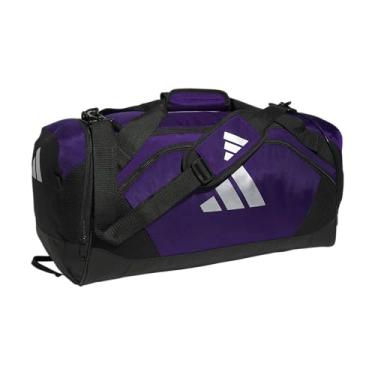 Imagem de adidas Team Issue média, bolsa de viagem durável para mulheres ou homens, Roxo universitário/2, One Size, Bolsa esportiva média Team Issue, bolsa de viagem durável para mulheres ou homens