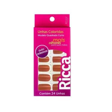 Imagem de Unha Postiça Autoadesiva Nude 1851 Ricca