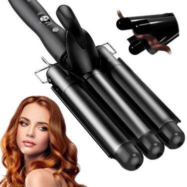 Imagem de Triondas Cacheador Onyon Modelador De Cachos Grosso 25mm Ondulador - B