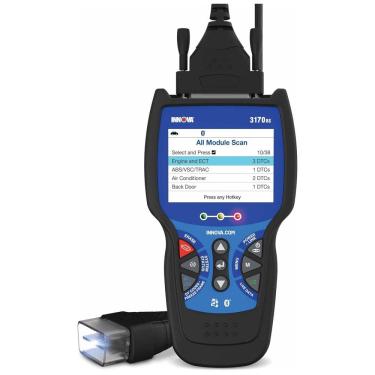 Imagem de Scanner Automotivo Profissional com Diagnóstico OBD2, ODB1, 12V, INNOVA 3170RS, Preto