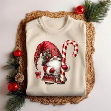 Imagem de Camiseta Unissex Natal Personalizada Doende Do Papai Noel Festa - NoBr