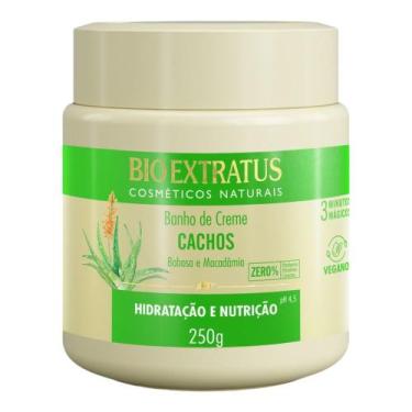 Imagem de Banho de Creme Cachos Hidratação e Nutrição 250ml Bio Extratus - BIOEX
