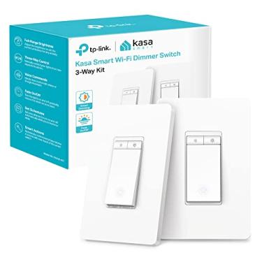 Imagem de Kasa Smart Kit De Interruptor Dimmer Inteligente 3 Vias, Luz Regulável Compatível Com Alexa, Google Assistente E Smartthings, Fio Neutro Necessário, 2,4 Ghz, Certificado Pela Etl, Sem Necessidade Hu