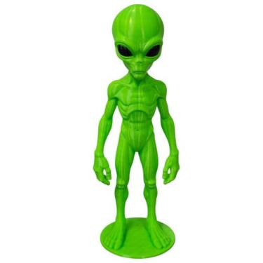 Imagem de Estatueta Alien Extraterrestre Luminescente 3D 20cm - Garcia 3D