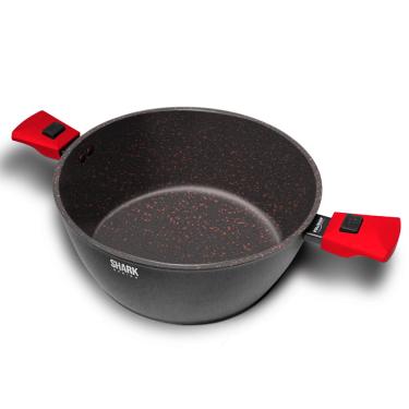 Imagem de Panela Polishop iChef Ultra Family Size Shark Series Vermelha 28cm | Ichef