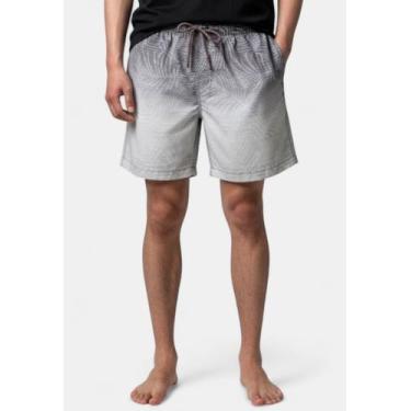 Imagem de Shorts Areia Branca Yacht Resort Palmeira Preto, XG