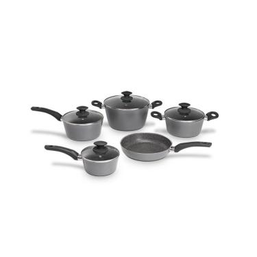 Imagem de Jogo de Panelas Life Optima 5 Peças Stone