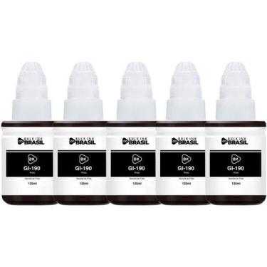 Imagem de Kit 5 Tintas Para G3110, G3111, G4100 G2100 G2110 Gi-190 - Bulk Ink Do