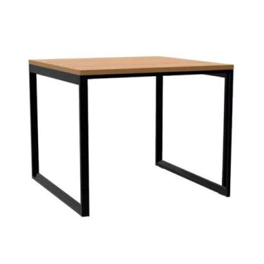 Imagem de Mesa de Jantar para 4 Lugares 80x80cm MDF Premium Perfeita para Cozinh