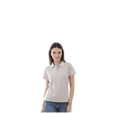 Imagem de Camisa Pólo Feminina Malha Piquet Punho nas Mangas - EBT Uniformes, Be