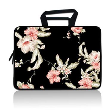 Imagem de Bolsa para laptop 14 15 15,4 15,4 15,6 polegadas, capa protetora para computador, capa de neoprene, capa de viagem macia para Dell, Lenovo, Toshiba, HP, Chromebook, ASUS Acer (Morning Glory)