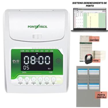 Imagem de Maquina De Ponto Cartao Empresas Cartográfico + Chapeira - Evo cartogr