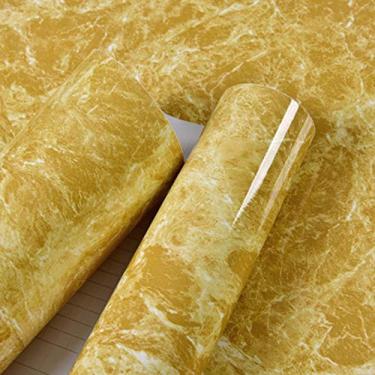 Imagem de Papel de parede autoadesivo removível à prova d'água com padrão de már de 5 m, adesivos de parede de PVC para sala de estar, banheiro, cozinha e bancada 8#