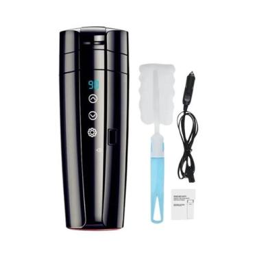 Imagem de Chaleira Elétrica para Carro 12V/24V - Aço Inoxidável com Controle de 