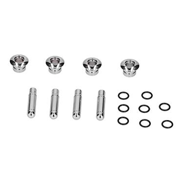 Imagem de Snsowed Maçaneta Interna Fechadura Porta do Carro, e Durável, Substituição Cromada Abs para Trax/cruze/malibu