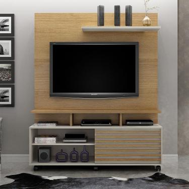 Imagem de Estante Home P/Tv 60" Valdemóveis Cinamomo/Off White