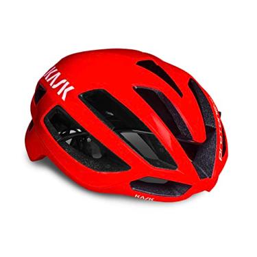 Imagem de Kask Capacete De Bicicleta Protone Icon I Aerodinâmico Para Ciclismo Estrada, Mountain Bike E Ciclocross - Vermelho Médio