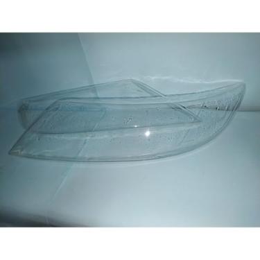 Imagem de Lente de Farol Azera 2010 2011 2012 em Acrílico Transparente – Substituição de Farol Automotivo (Par)