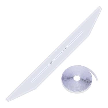 Imagem de Vedação de janela para ar condicionado portátil – kit de vedação de ar condicionado sem perfuração | Capa de substituição de defletor de de tela para porão, trailer, garagem, ruído, reparo de