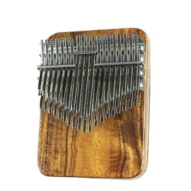 Imagem de Piano de polegar portátil 38 notas instrumento musical Kalimba kalimba profissional(C)