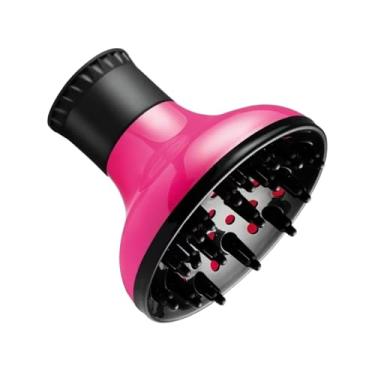 Imagem de Difusor de secador de cabelo, acessório de acessório para difusor de cabelo, acessório profissional leve ajustável para secar, cacheado, estilo ondulado, viagens ou uso em salão de beleza