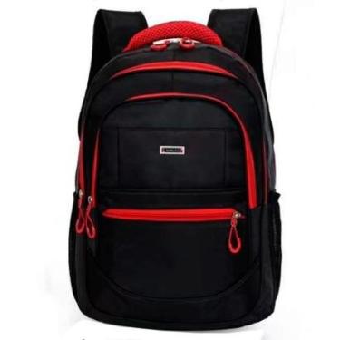 Imagem de Mochila Masculina Impermeável Resistente Bolso Para Notebook Trabalho Faculdade Escola-Unissex