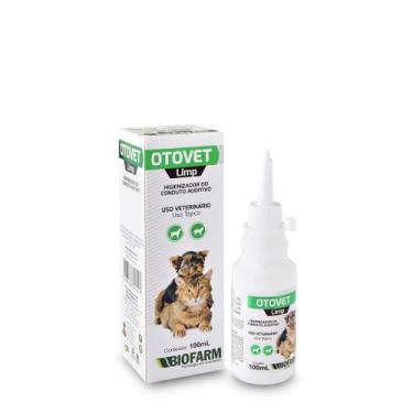 Imagem de Otovet Limp Solução Otológica para Higienização de Cães e Gatos - 100m