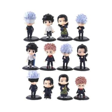 Imagem de 12 pçs/set Anime Jujutsu Kaisen Figura Modelo Brinquedos 10cm - Bandai