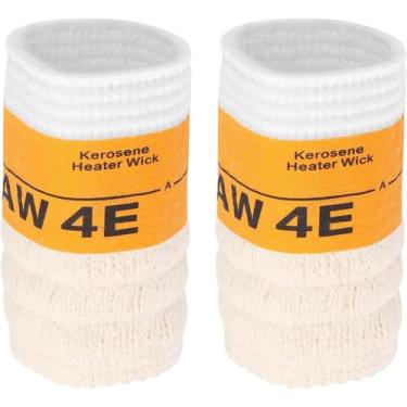 Imagem de Pavio aquecedor a querosene AW4E compatível com Sengoku HMN-110, Heatmate HMN-110, Mega Heat MGN-110, KeroHeat CTN-110- Substituição American Wick #4E (pacote com 2)