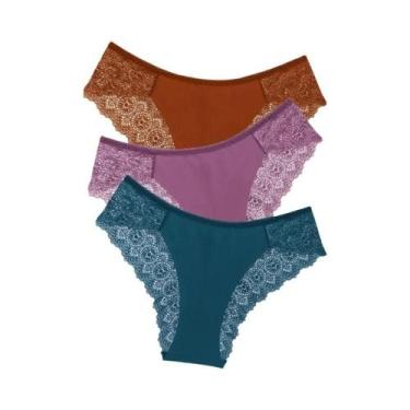 Imagem de Conjunto De Calcinhas De Renda De Cintura Baixa Para Mulheres WarmStep