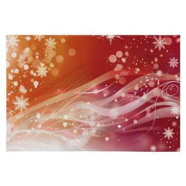 Imagem de CEBUGI Tapete de área 60 x 90 cm macio lavável tapete antiderrapante com suporte de borracha tapetes de área de fundo de Natal para sala de estar, quarto, decoração de casa