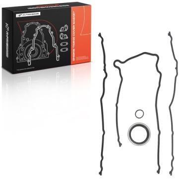 Imagem de A-Premium Conjunto de juntas de tampa de sincronização do motor compatível com Ford F-150, F-150 Heritage, F-250, F-250 F-350 F-450 Super Duty, Expedition, E-150 E-250, E-150 Econoline, Excursion