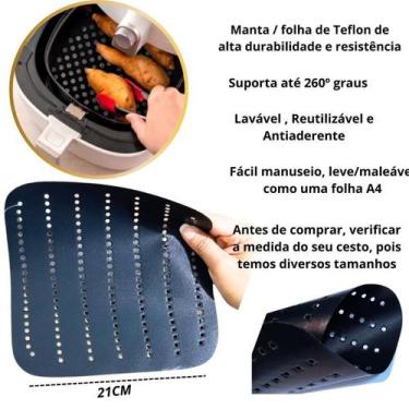 Imagem de Tela Folha De Teflon Air Fryer Mondial Special Line Afn-51 - MR