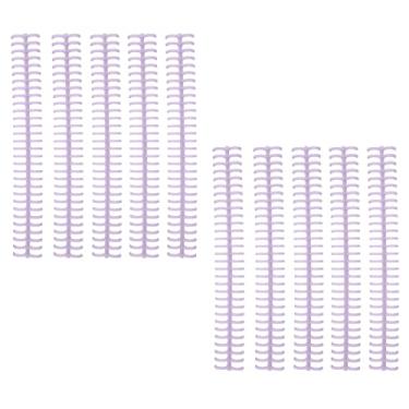 Imagem de Naroote Espinhos de Ligação de Plástico Reutilizáveis ​​com 30 Furos de 1/2 pol. de Diâmetro - 10 Pentes de Ligação para Material de Escritório e Escolar (#21)