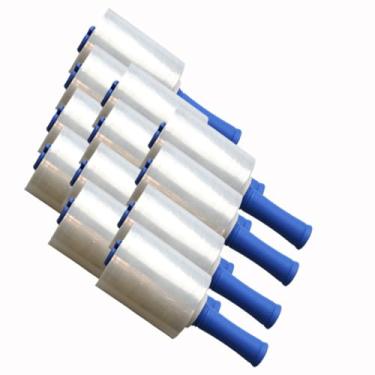 Imagem de PAFEI Rolo de envoltório elástico/retrátil 12,7 cm 335,3 m - envoltório de plástico calibre 80 para movimentação, resistente 500% elástico para paletes, embalagem, transporte e proteção de móveis - 12