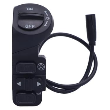 Imagem de GOWENIC Luz de Scooter Elétrica e Interruptor de Sinal de Mudança de Operação Fácil para SmartGyro Melhor Experiência de Equitação Noturna Material ABS